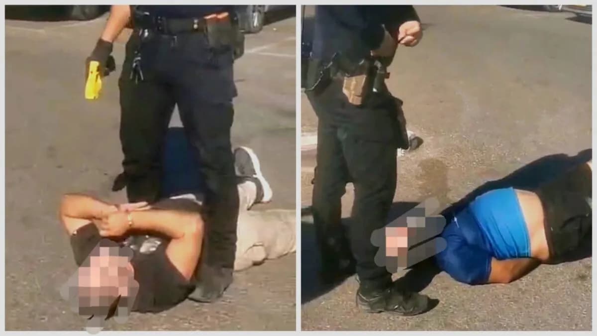 🚨 Ашкелон: видео задержания отца и сына вызвало возмущение